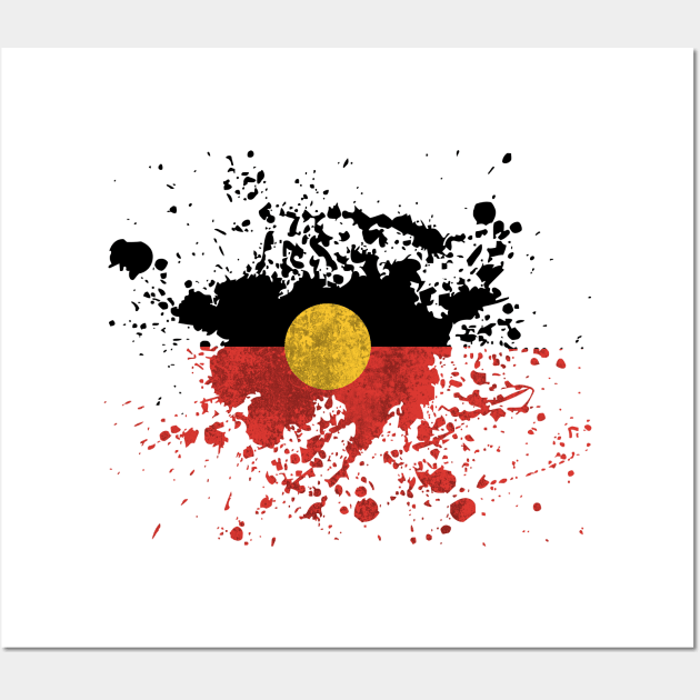 Aboriginal Flag Wall Art by CF.LAB.DESIGN